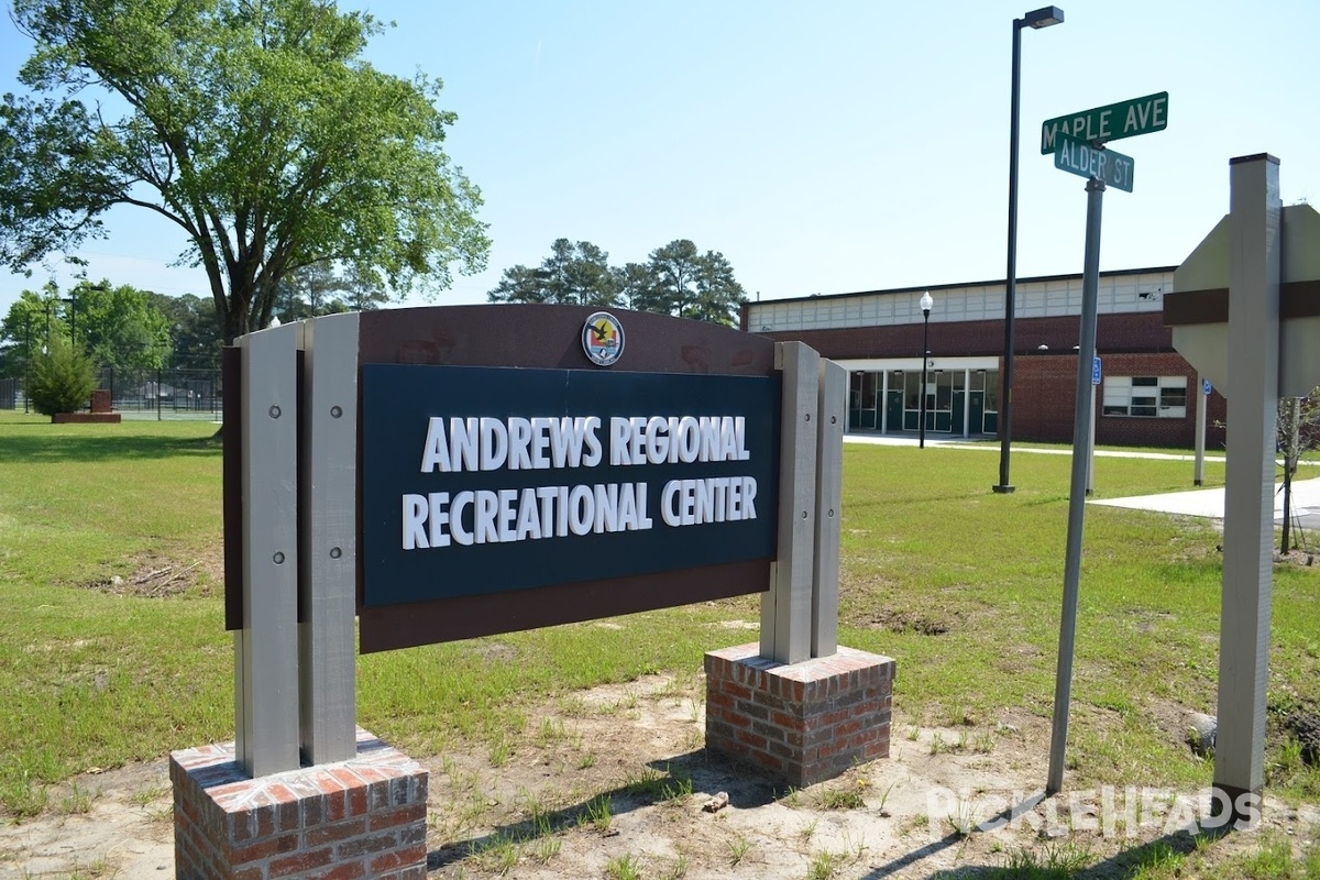 Photo of Pickleball at Andrews Regional Recreation Center